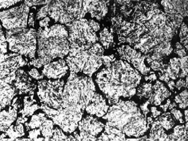 金相分析組織：碳鋼熱處理后的顯微組織！